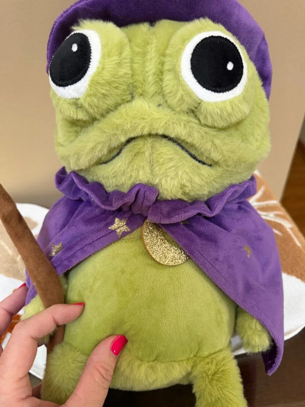 Moonlight Manor Wizard & Pumpkin Frogs U PICK  Purple /Black Capes Halloween NWT